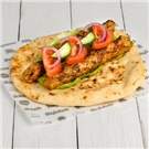 Seekh kebab (3pc per portion) in naan TWO LINE TEST