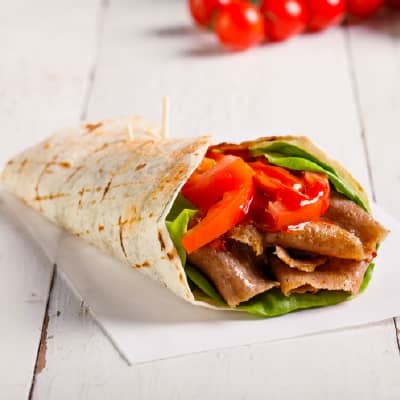 Lamb Doner Wrap