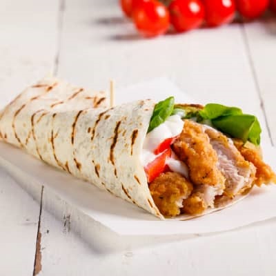 Southern Fried Chicken Wrap
