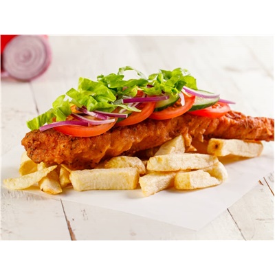 Masala Fish and chips