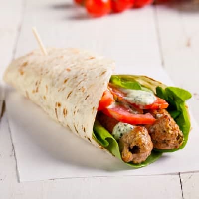 Seekh Kebab Wrap